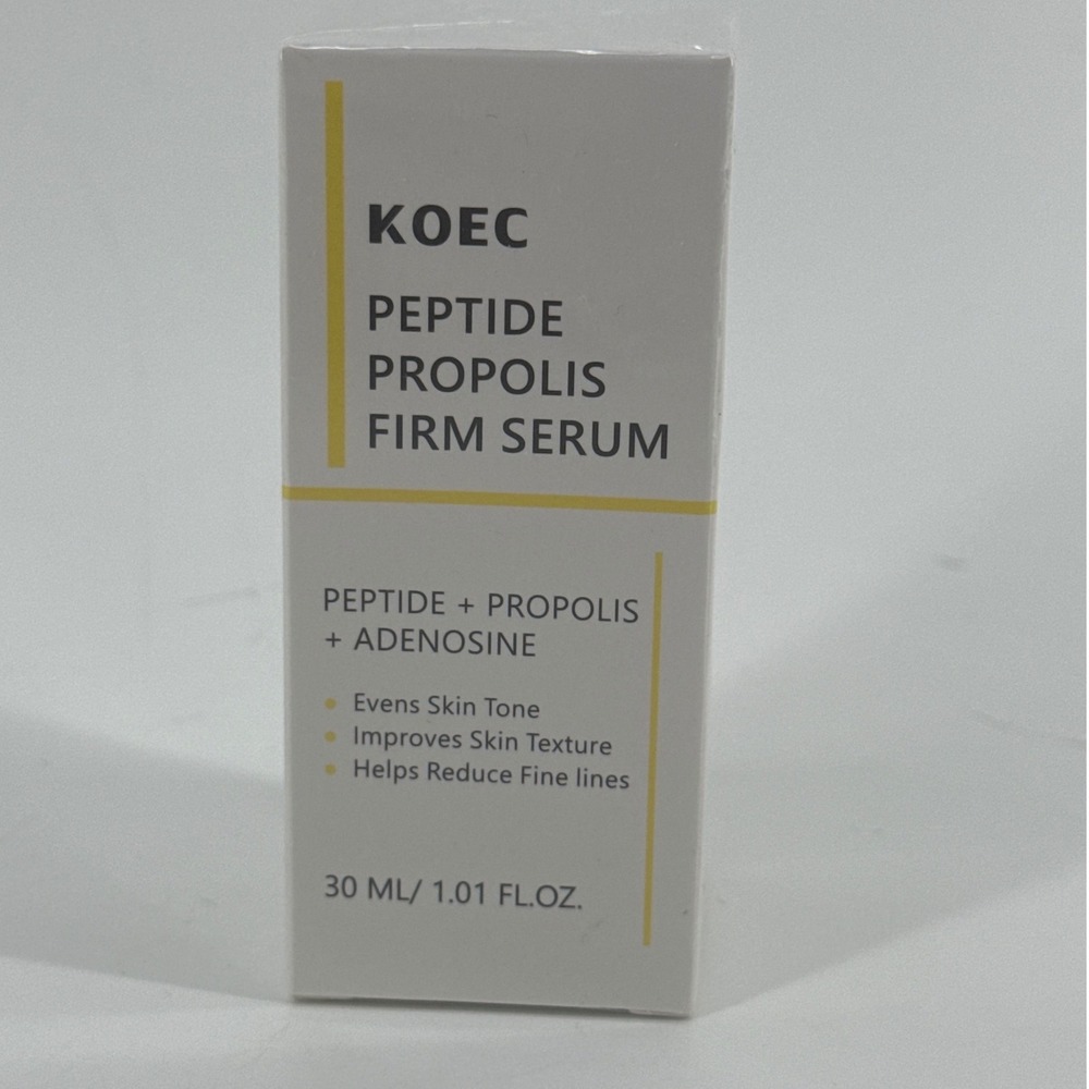 KOEC Peptide Propolis Firm Serum 30ml White Anti-Aging Hydrating Skincare